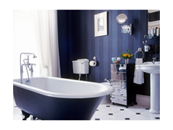 Blue-bathroom