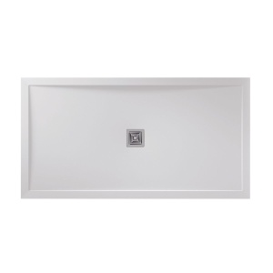 Aquadart Aqualavo White Gloss Shower Tray 1500 x 900mm Lifestyle