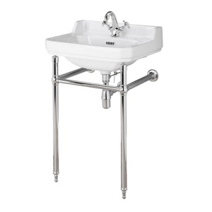 Hudson Reed Richmond 1 Tap Hole Basin with Washstand 560mm