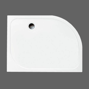 Merlyn MStone Offset Quadrant Shower Tray Left Hand 1000 x 800mm