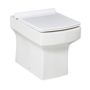 Scudo Denza Back to Wall Toilet and Soft Close Seat