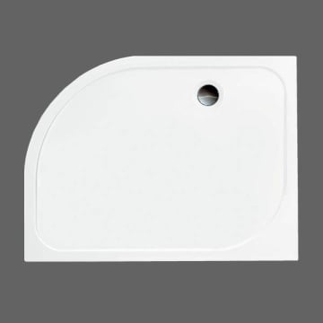 Merlyn MStone Offset Quadrant Shower Tray Right Hand 1000 x 800mm