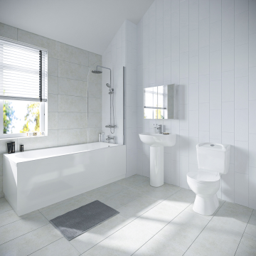 Nuie Melbourne Shower Bath Suite
