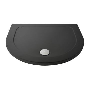 Nuie Pearlstone Slate Grey D Shaped Tray